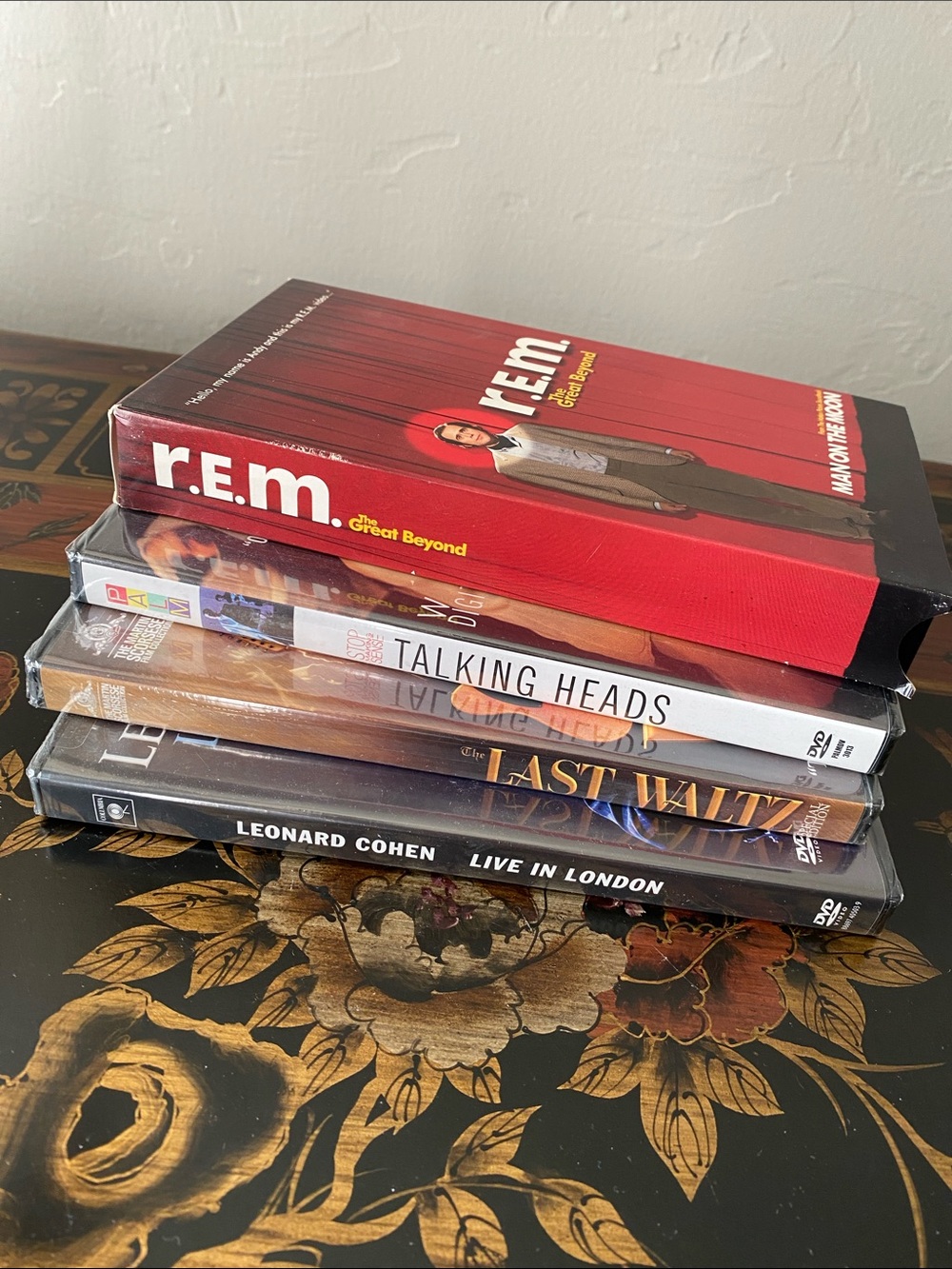 REM, The Band, Leonard Cohen, Talking Heads, Andy Kaufman